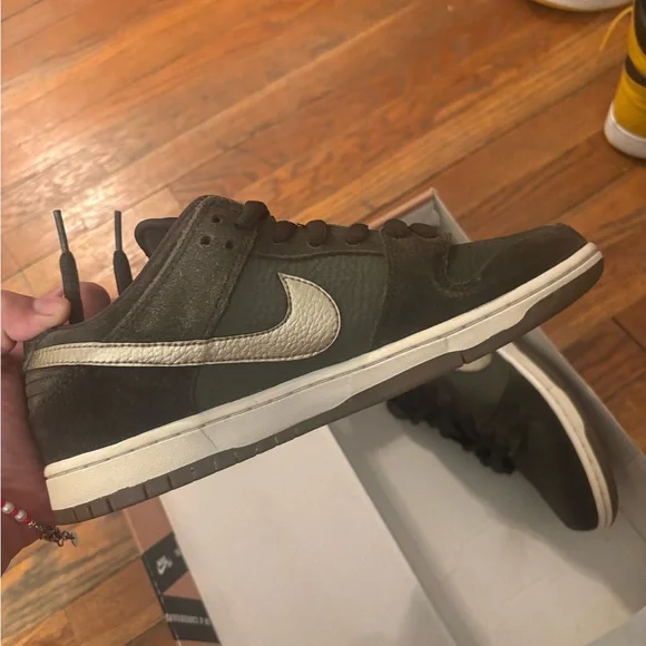 Nike Dunk Low Pro SB Shoes SQ/MTLLC ZNC-
WHITE- GM - Picture 3 of 7